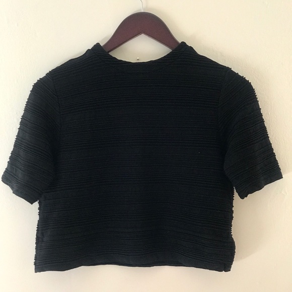 Hackwith Design House Becca Crop Tee - Picture 3 of 4